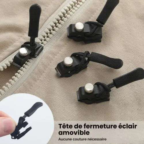 Fermeture Express – Réparez vos fermetures cassées en 10 secondes sans dépenser