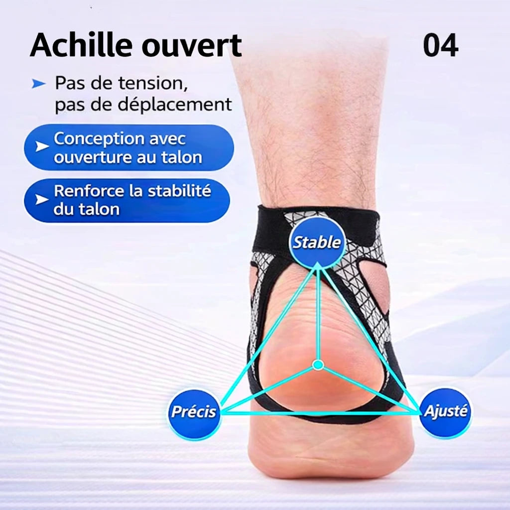 Orthèse de cheville réglable – Marchez sans douleur dès aujourd’hui