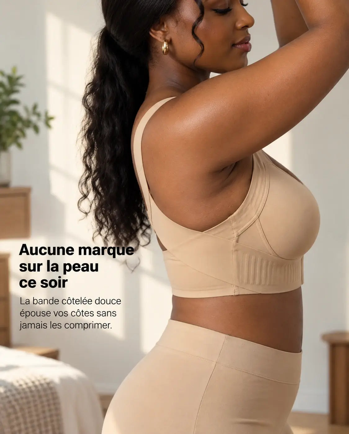 Soutien-gorge 2-en-1 — Maintien de la poitrine & soutien de la posture