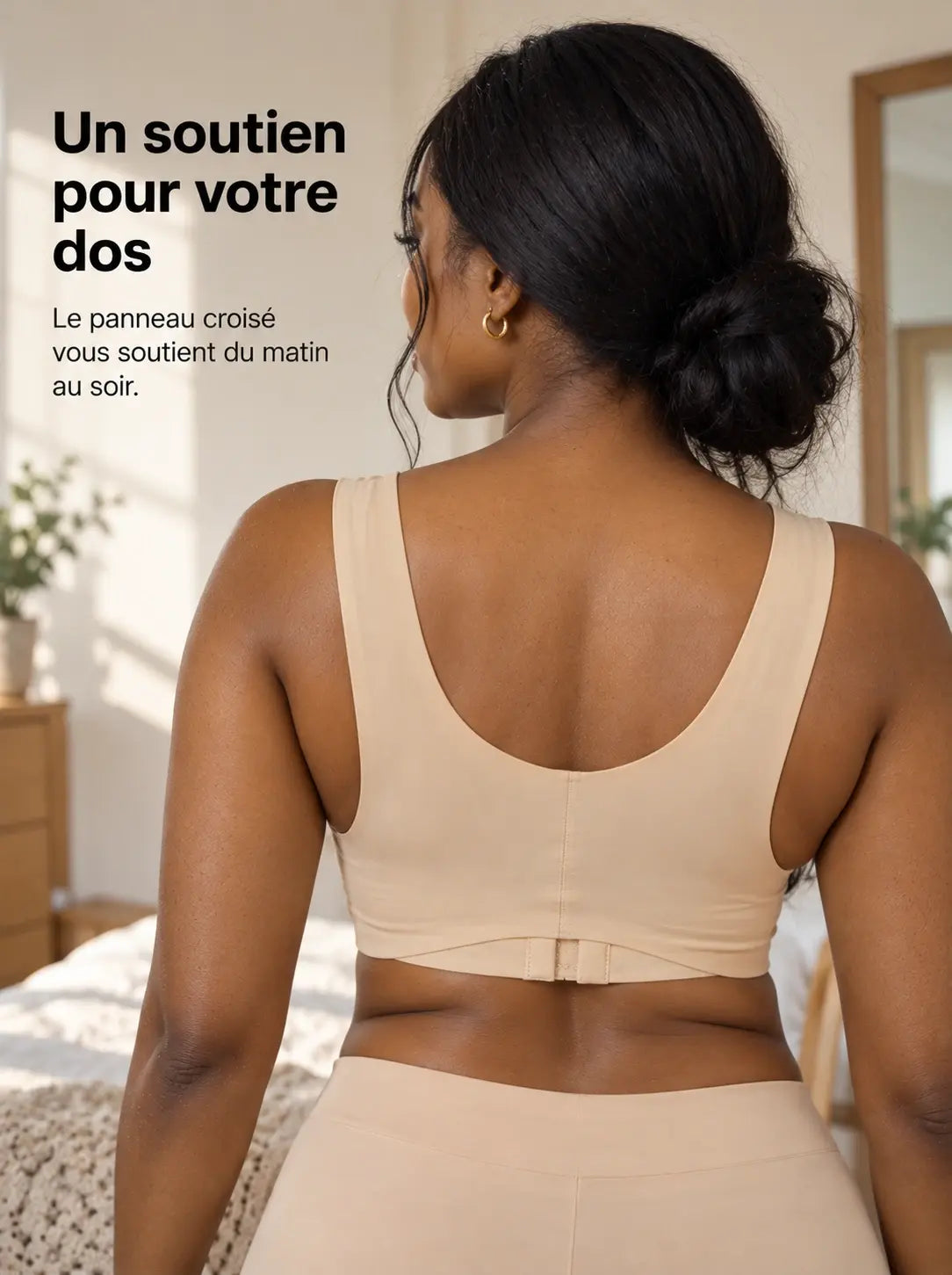 Soutien-gorge 2-en-1 — Maintien de la poitrine & soutien de la posture