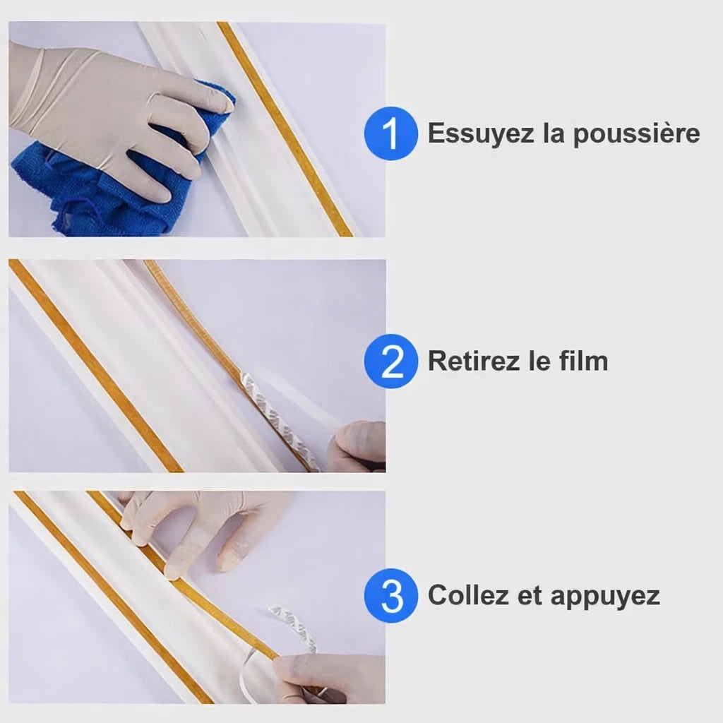 Ruban anti-moisissure – La solution simple pour une maison toujours nette et soignée